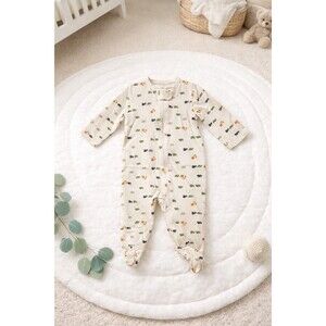 Just One You by Carter's Baby Boy  One-Piece Sleeper Construction Trucks 6 Mos